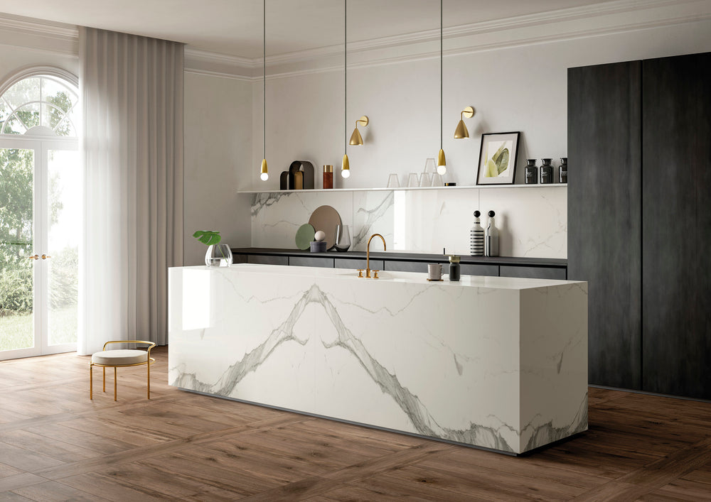 Songlines | Marbled Calacatta Statuario