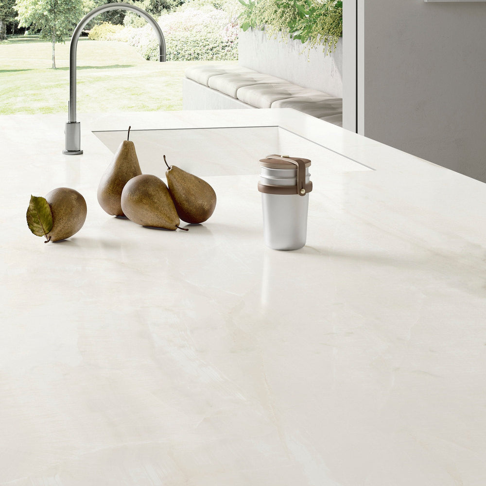 Snowy River | Marbled Calacatta White